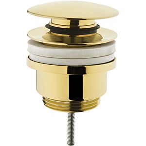 Vitra push-open valve A4514923 gold, metal
