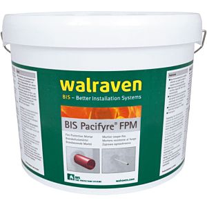 Walraven Pacifyre fire protection mortar 2180015300 15 kg, bucket