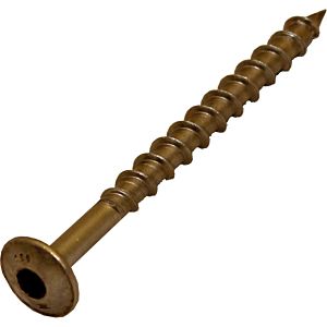 Wolf AluPlus wood screw set 2485016 8 x 120 mm, for rebate tile roof hooks, 50 pieces