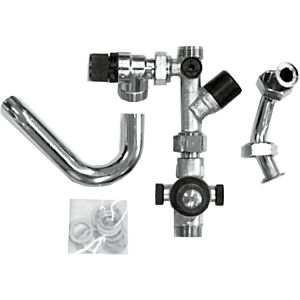 Wolf Cgw-2 connection set drinking water 8610474 with Pressure Reducing Valves , surface installation