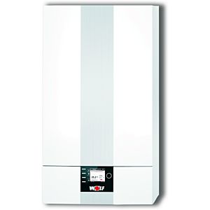 Wolf CGB 2K-20 gas condensing combi boiler 8615011 with high-efficiency pump, 20kW, heating and hot water