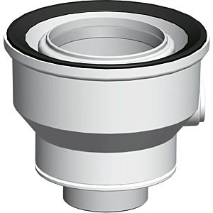 Wolf Luft- / flue gas duct 2651733 DN 60/100 to DN 80 / 125, transition, pluggable, white