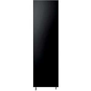 Zehnder Arteplano design radiator ZAO03104DG49000 VZLA180-4, 1813 x 305 mm, matt black, single layer