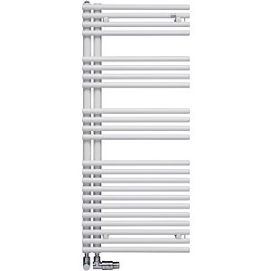 Zehnder Forma Asym Design-Heizkörper ZF700250B400000 LFAR-120-050-05, 1161 x 496 mm, pure weiß, RAL 9010