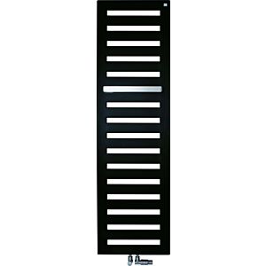 Zehnder Metropolitan Bar radiateur sèche-serviettes design ZM100790B300000 MEP-060-090, 595 x 900 mm, noir de jais, RAL 9005