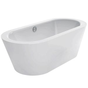 Bettestarlet Oval Silhouette 2720000cfxxkpl Bathtub 165 X 75 Cm