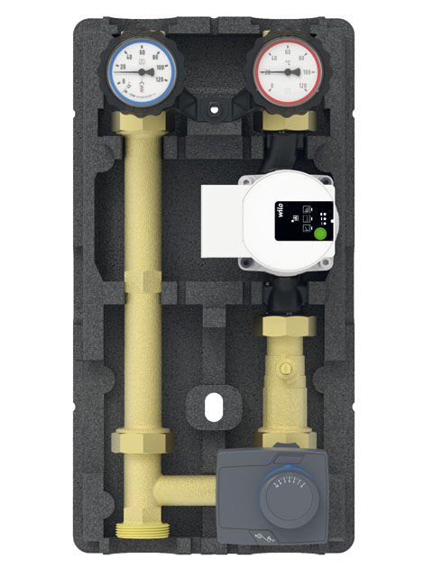 Groupe pompe à chaleur Afriso PrimoTherm 77302 180-2 DN25 WP 3WM-SM Vario 2