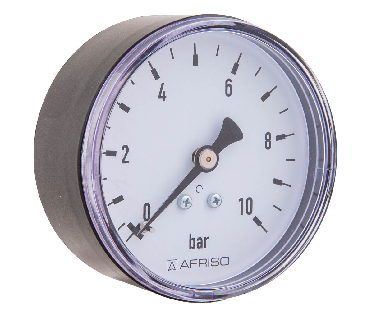Afriso tube de bourdon 63539 G 2000 / 4 B, 10 bar, boîtier d = 63mm 2