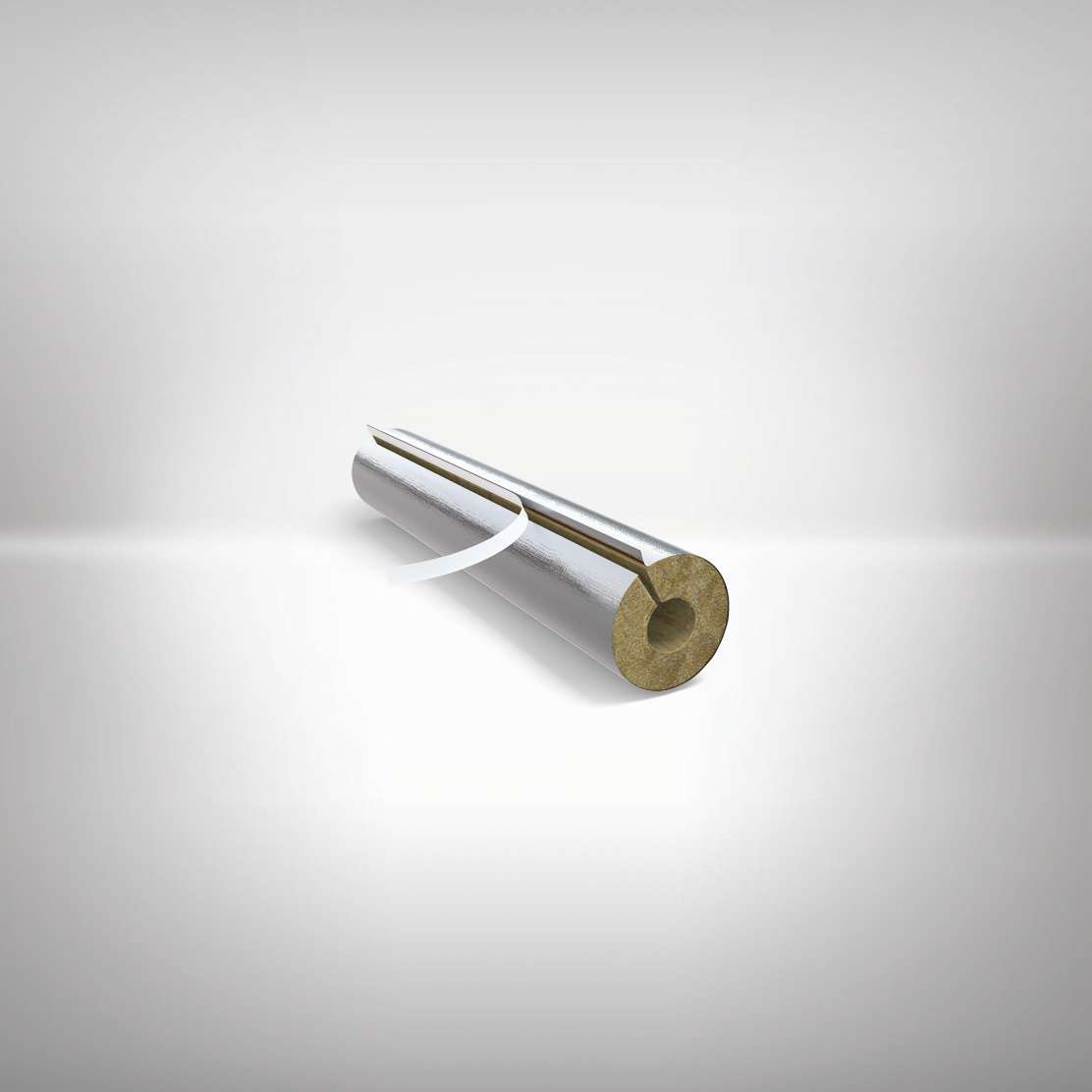 Armacell MF-40X042 Rockwool Pipe Insulation Aluminum 40 mm 1 m 2