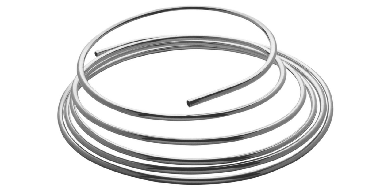 ASW Kupferrohr 12 mm, en rouleaux de 5 mètres, chromé 2