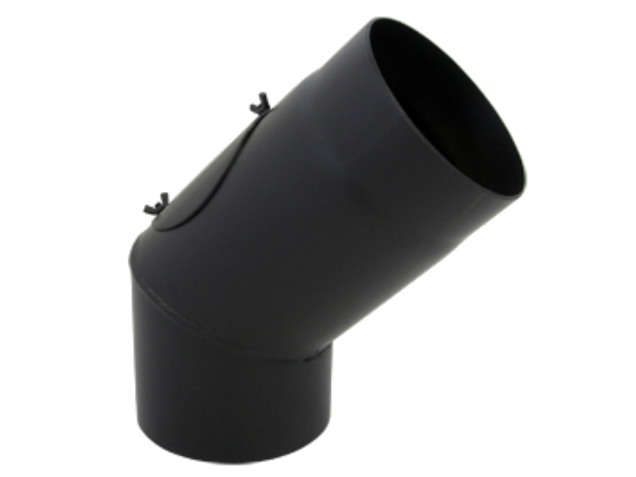 Bertrams ST-Pu 08SBRV45-200L Segment Bend 45° 200mm Black 3