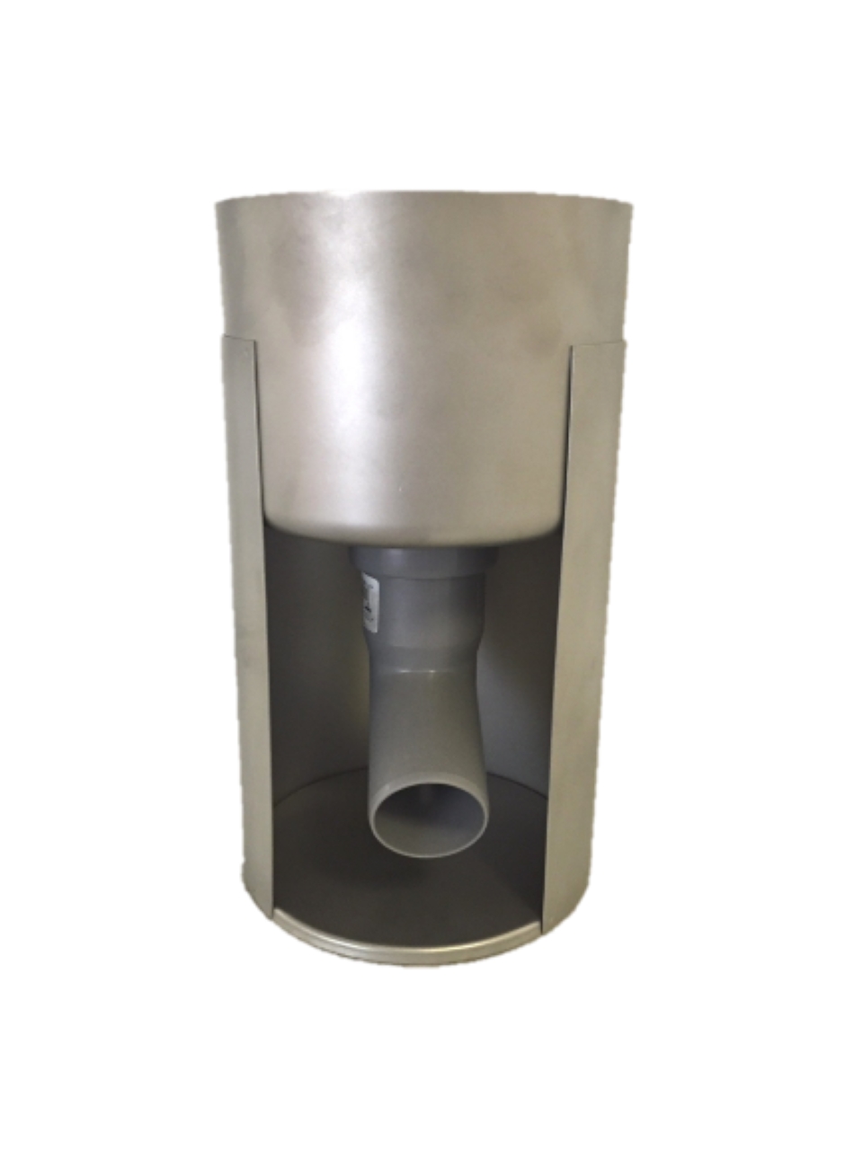 Bertrams Ewr 21RFE-M150 Chimney Pipe Base Silver 150x0.6mm 2