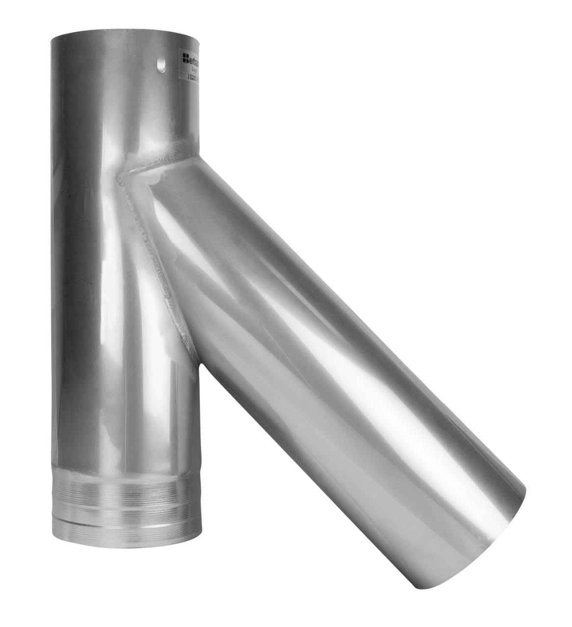 Bertrams Ewr 21SA45-D300 Chimney Connector 45 degrees 300mm 2