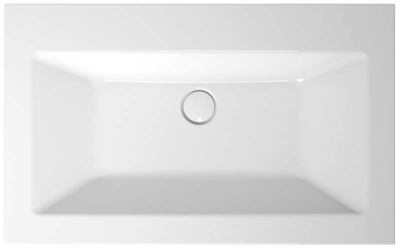 Bette Loft Einbau Waschtisch A230 287pw 80x49 5x10cm Pw Starwhite