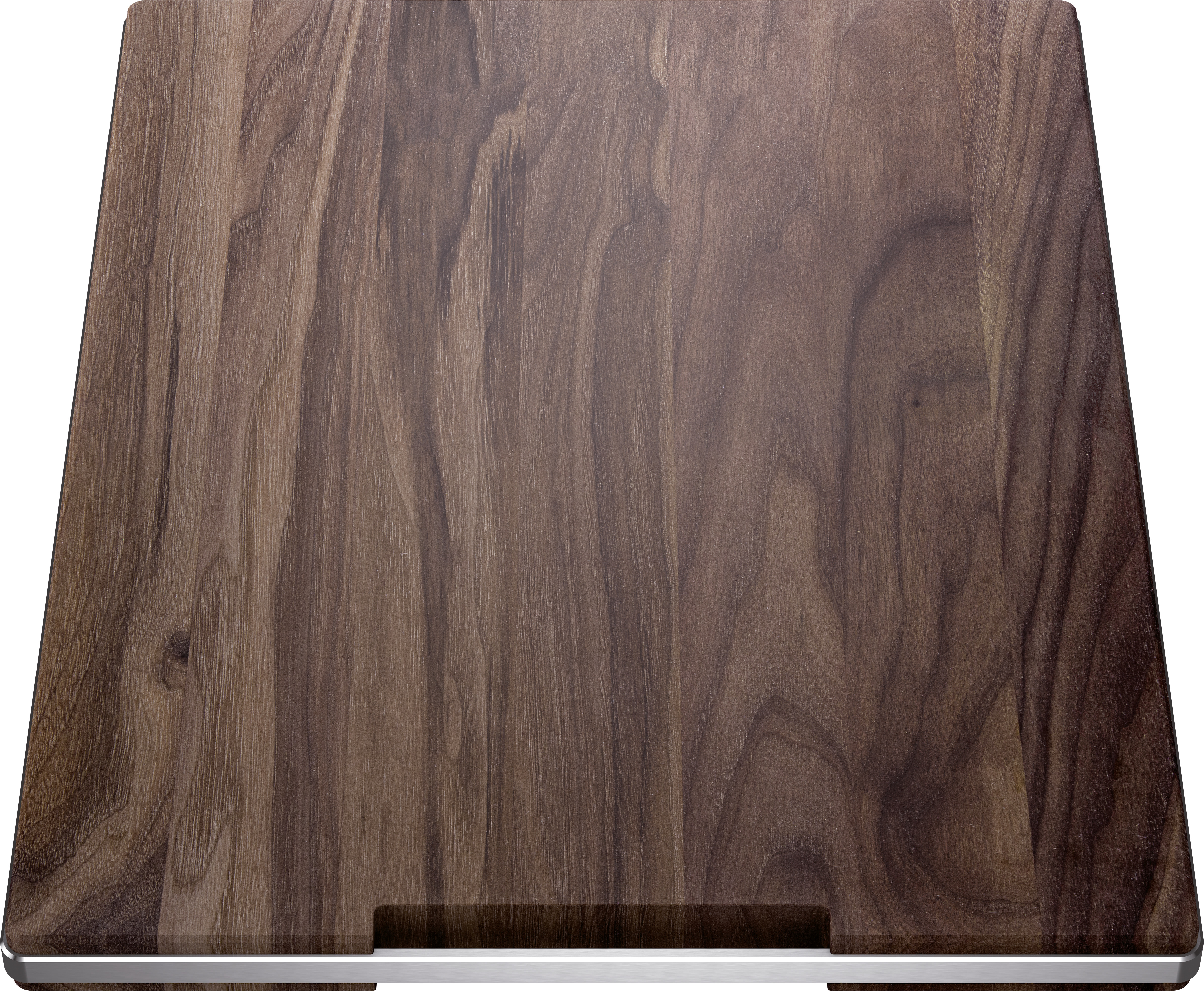 Blanco planche à découper en bois 223074 noyer avec manche en acier inoxydable 2