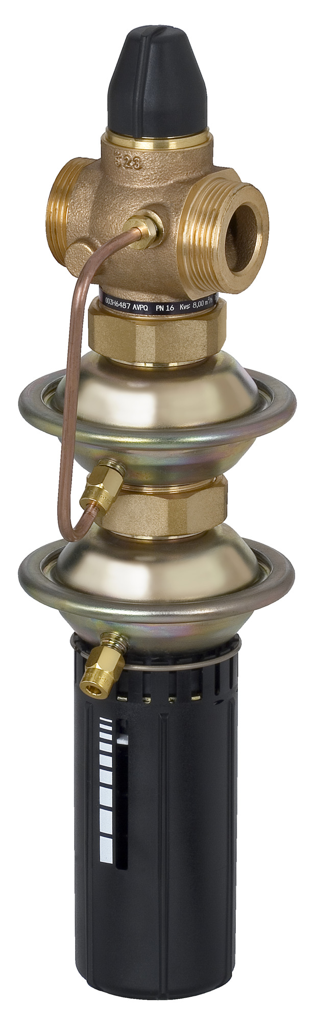 Danfoss Diff, pression, + V, régulation de courant, AVPQ 003H6479 DN15, Kvs 4.0, 0.1 - 0.5bar, PN16 2