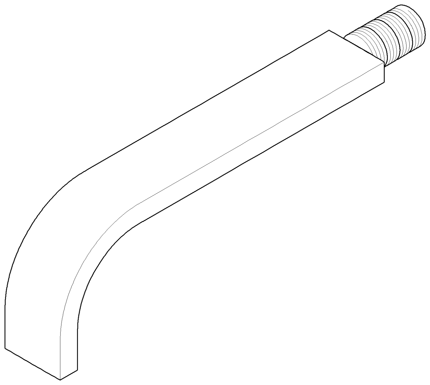 Dornbracht sortie murale EHM-WT MEM 04282214910-06 270 x 100 x 50_platine mat 2