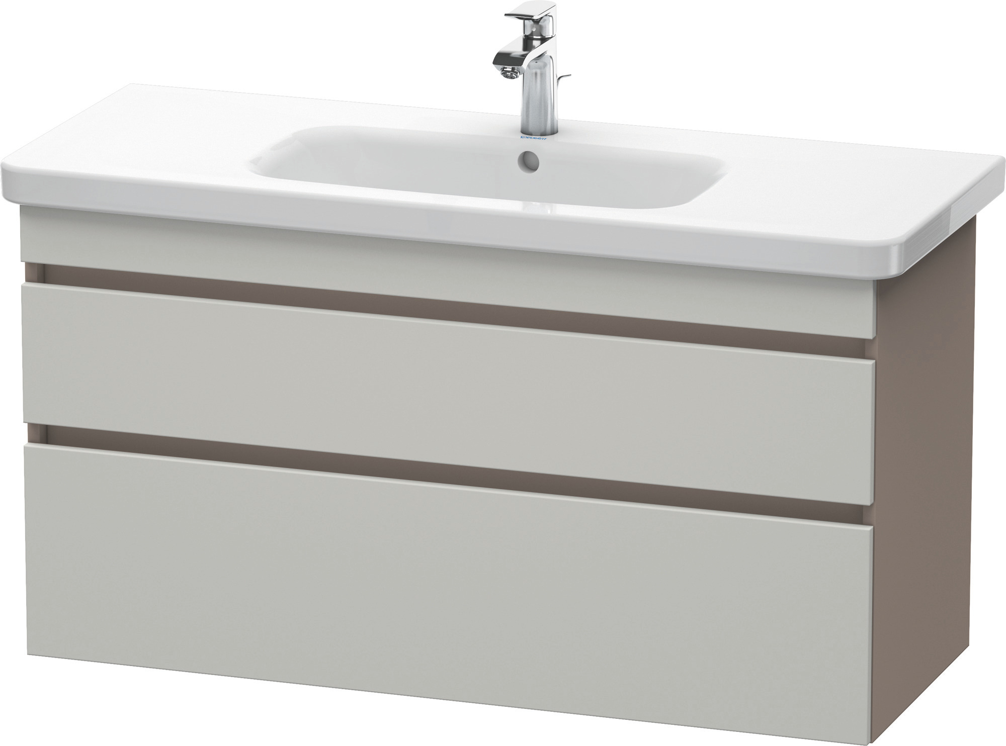 Duravit DuraStyle Washbasin Vanity Unit Concrete Grey 113 x 44.8 cm 2
