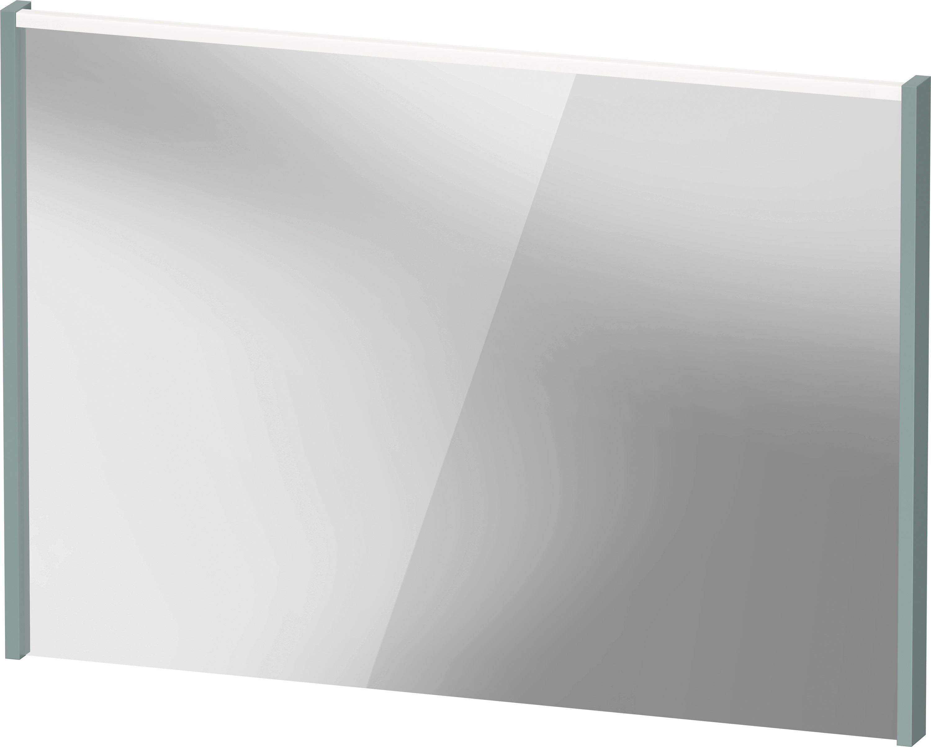 Duravit D-Code miroir DC70780HGHG0000 1000x700x48, vert fjord mat, avec éclairage LED 2
