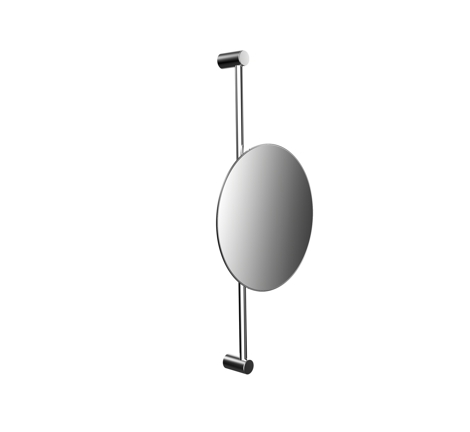 Emco Pure rasoir/ Miroirs cosmétiques 109400114 Ø 202 mm, grossissement 3x, rond, réglable en hauteur, chromé 2