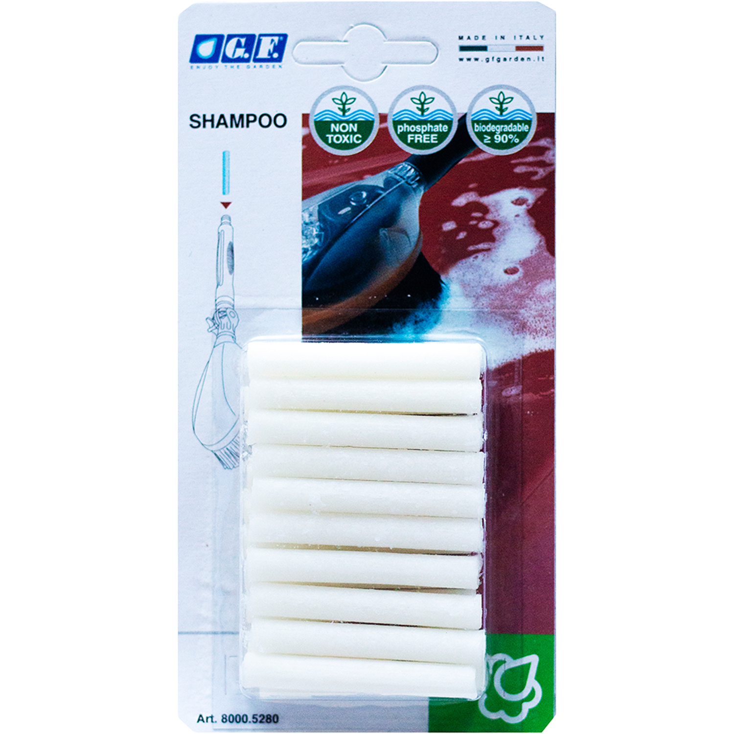 Ewuaqua bâtons de savon 72750 contenu 20 pièces 2