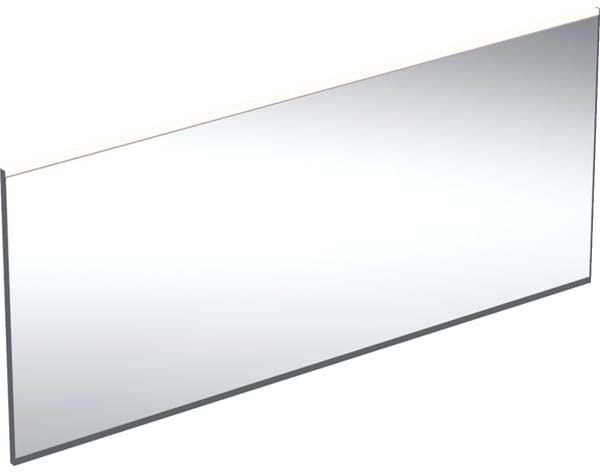 Geberit Option Plus Miroir lumineux carré 502787141 160 x 70 cm, noir mat/aluminium anodisé, éclairage direct/indirect 7