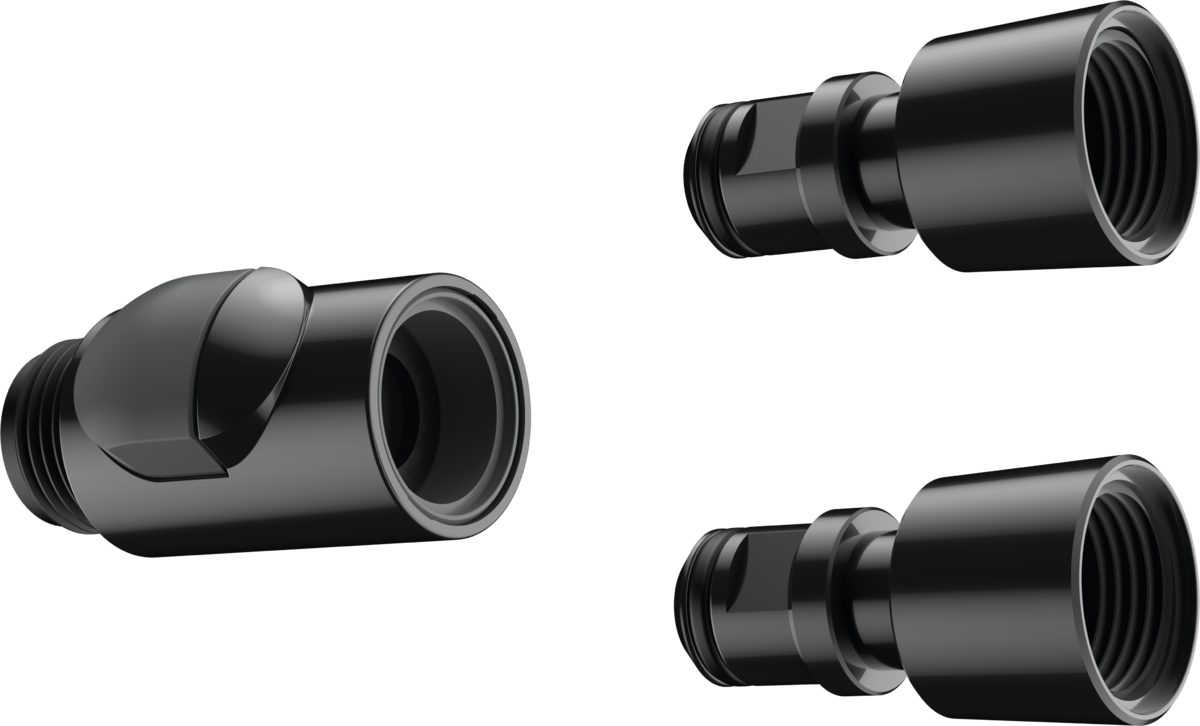 Hansgrohe raccord rapide 28346000 DN 15, pour douchettes, noir 2