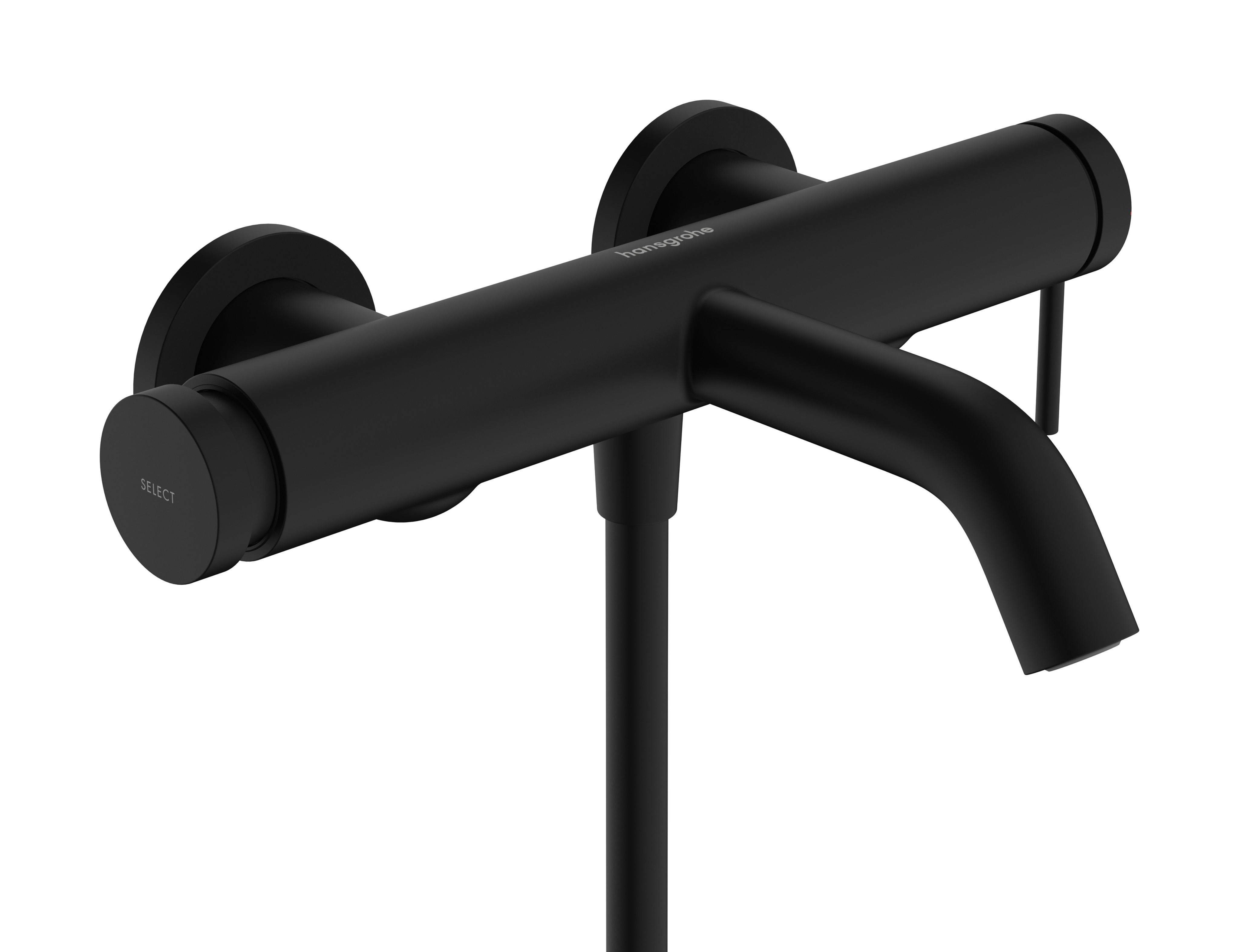 Hansgrohe Tecturis S mitigeur de bain 73422670 apparent, noir mat 5