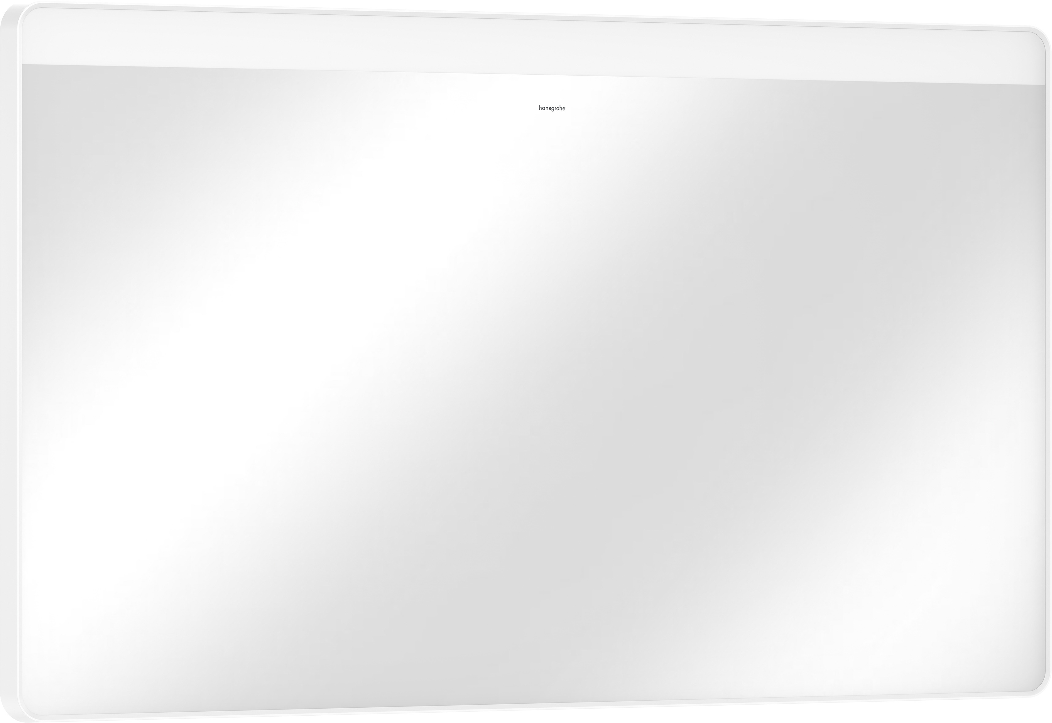 Hansgrohe Xarita Lite Q miroir 54960700 avec éclairage LED horizontal, blanc mat, L 1200 x H 700 x P 30 mm, 12 W 6