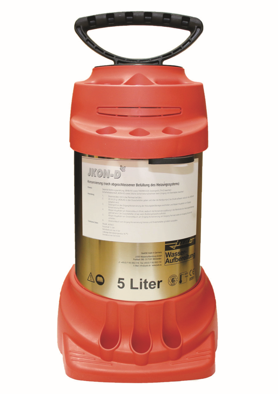 Judo pompe à main 8470050 avec 5 l récipient sous pression en acier inoxydable 2