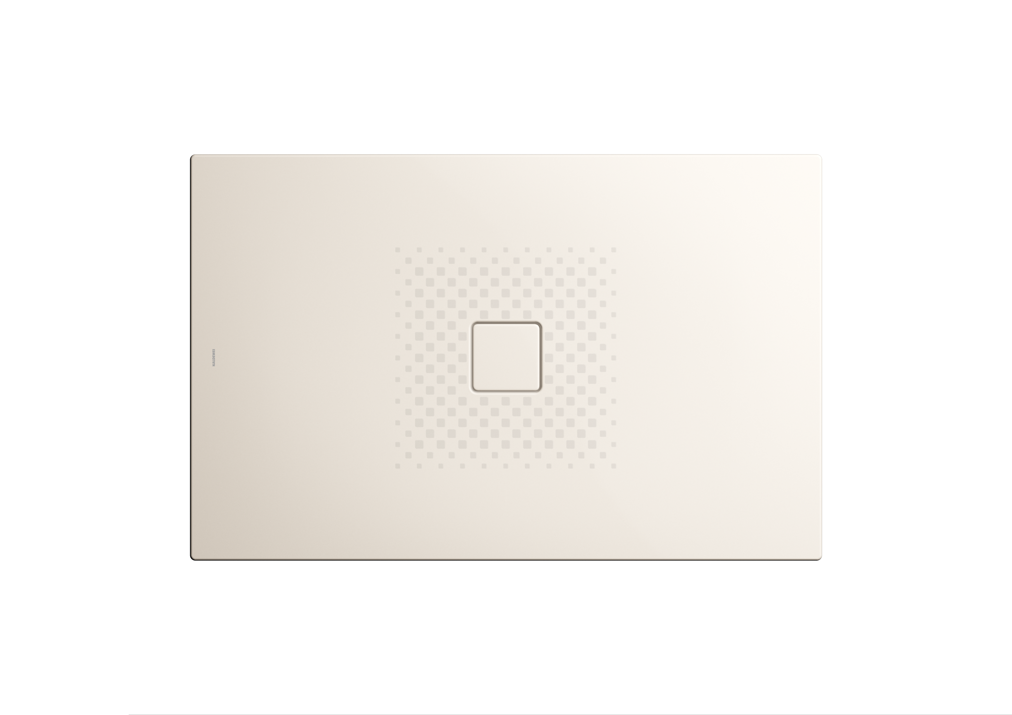 Kaldewei Conoflat zone de douche 465735003231 80x110cm, avec support, effet perlant antidérapant, pergamon 2