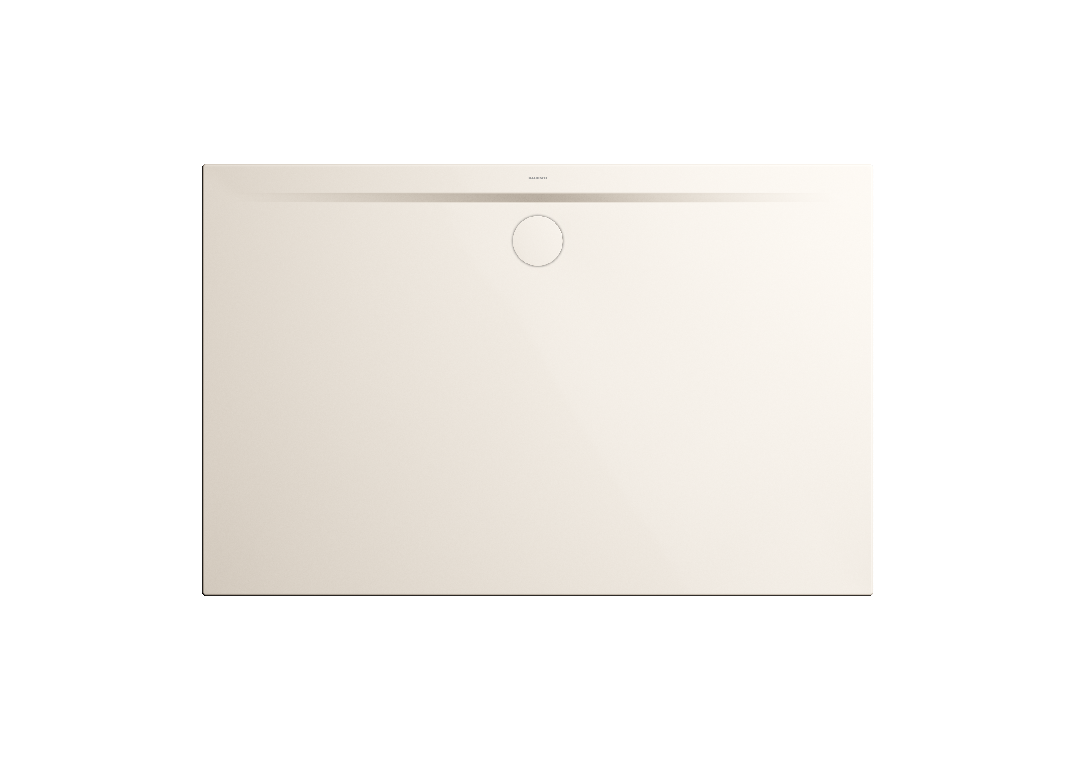 Kaldewei Superplan zero receveur de douche 357047983231 100x130cm, support receveur extra plat, effet perlant , pergamon 2
