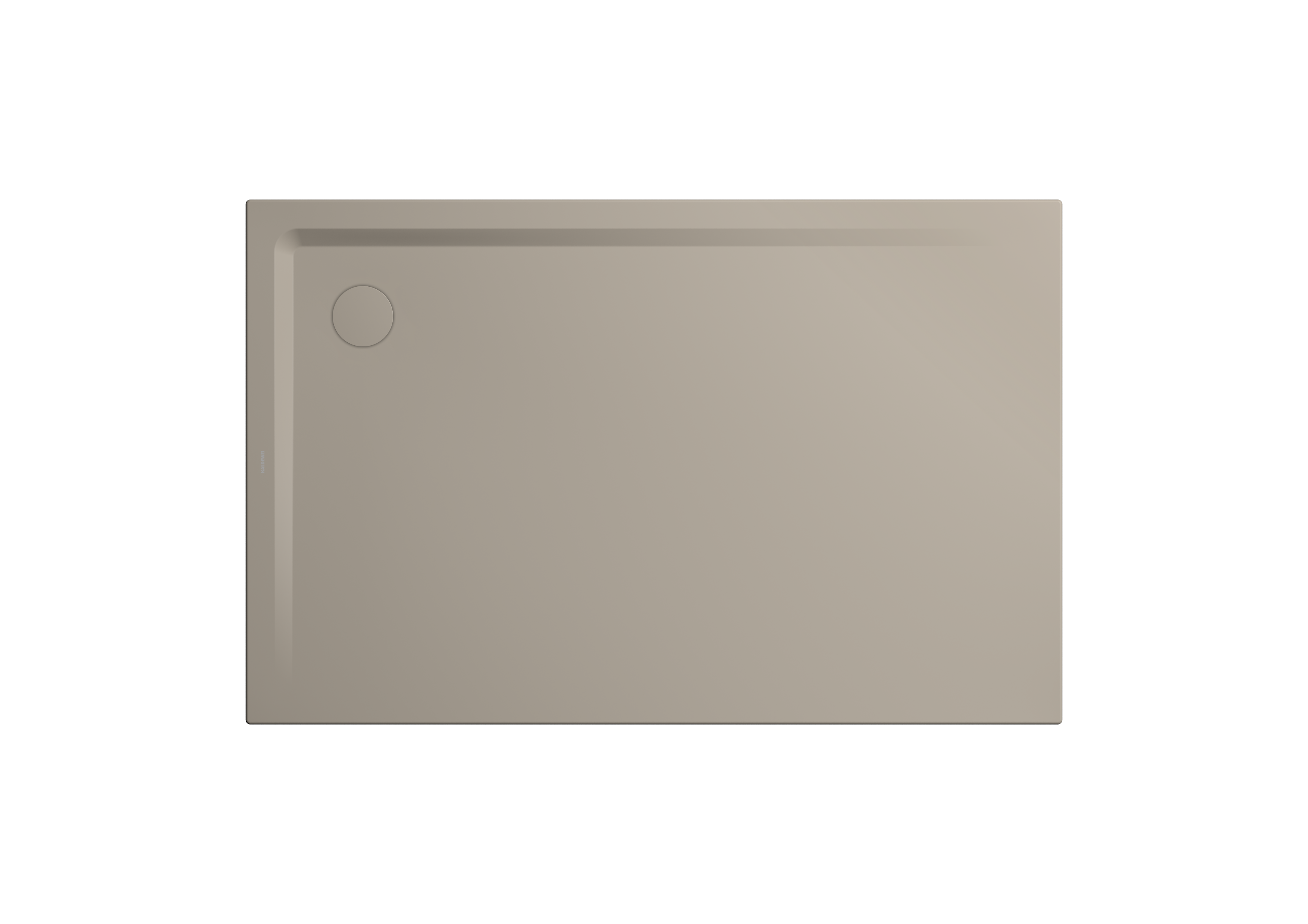 Kaldewei Receveur de douche Superplan xxl 383748042669 75x150x4cm, avec support, Antislip Secure Plus, gris chaud30 2