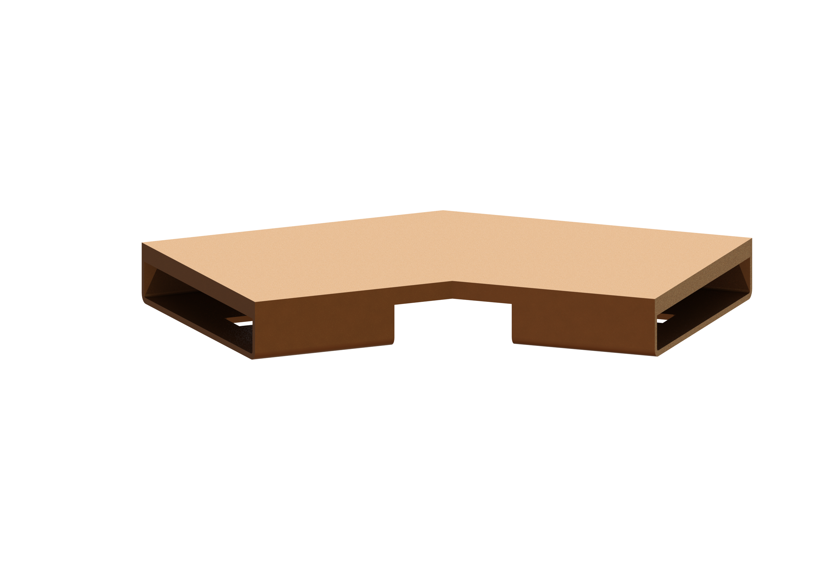 connecteur Kessel 45104.02 bronze brossé, Winkel 45 degrés 2