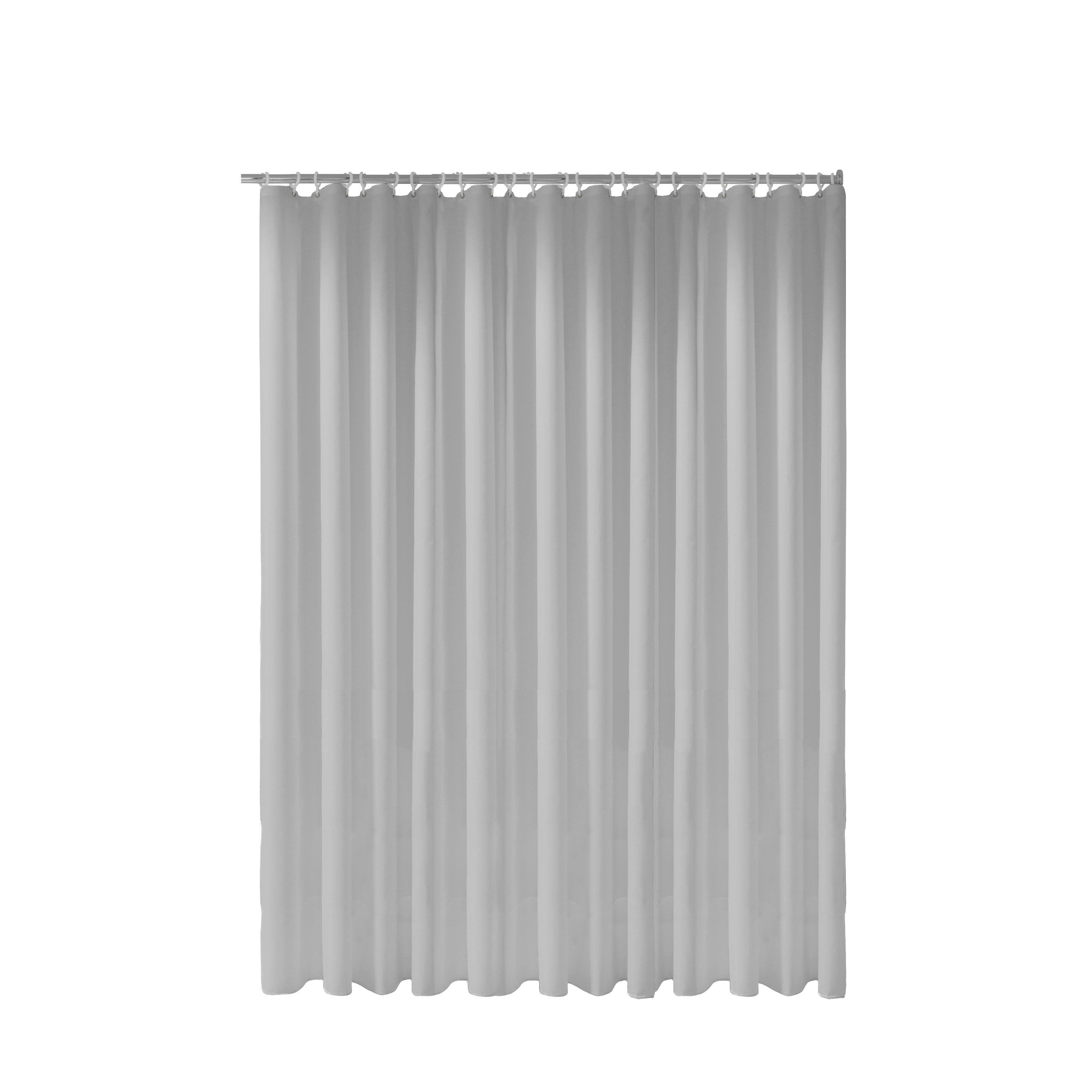 Rideau de Douche Keuco Plan Gris Clair 200x200 cm 3