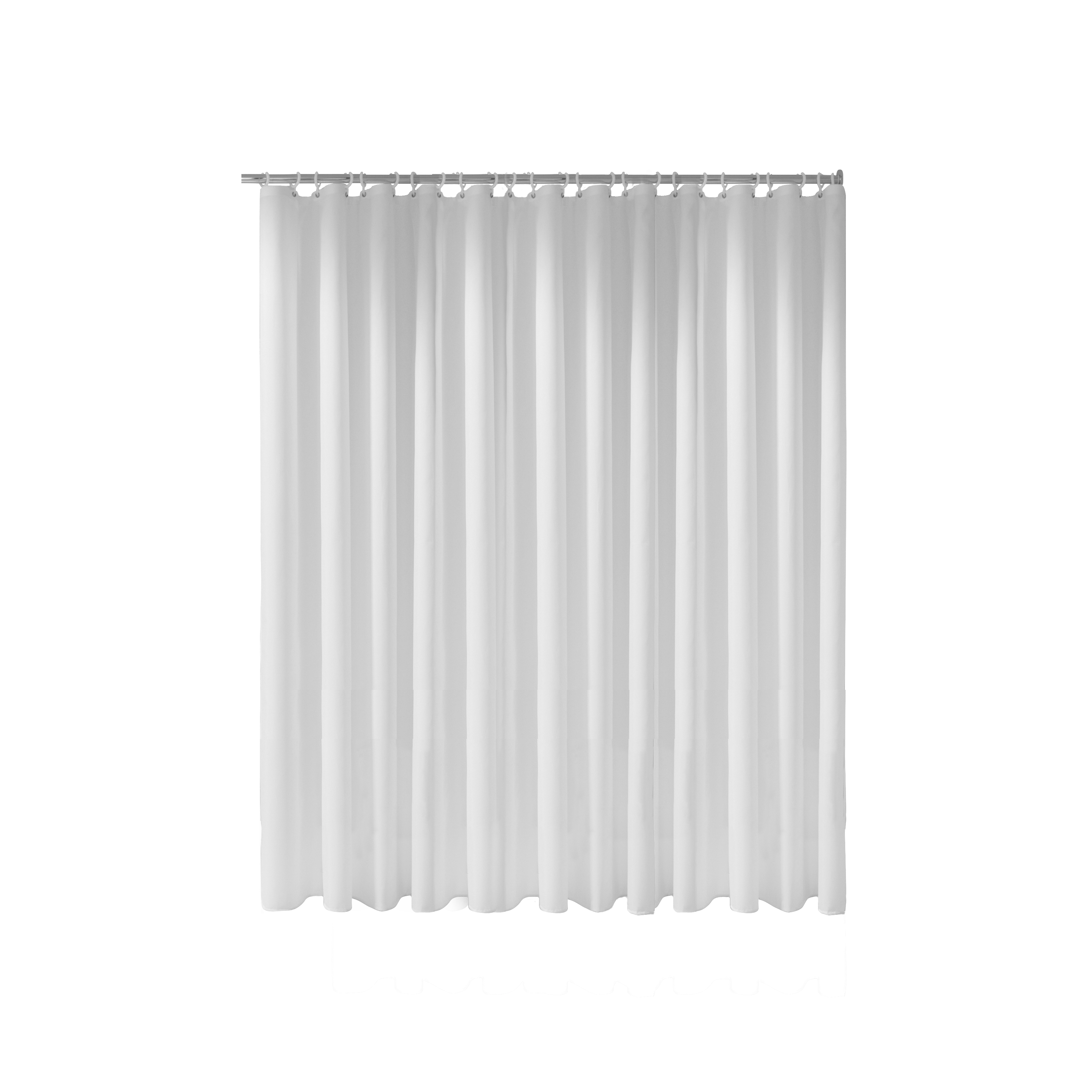 Rideau de douche Keuco 14946000130 Plan Blanc 200 x 180 cm 2