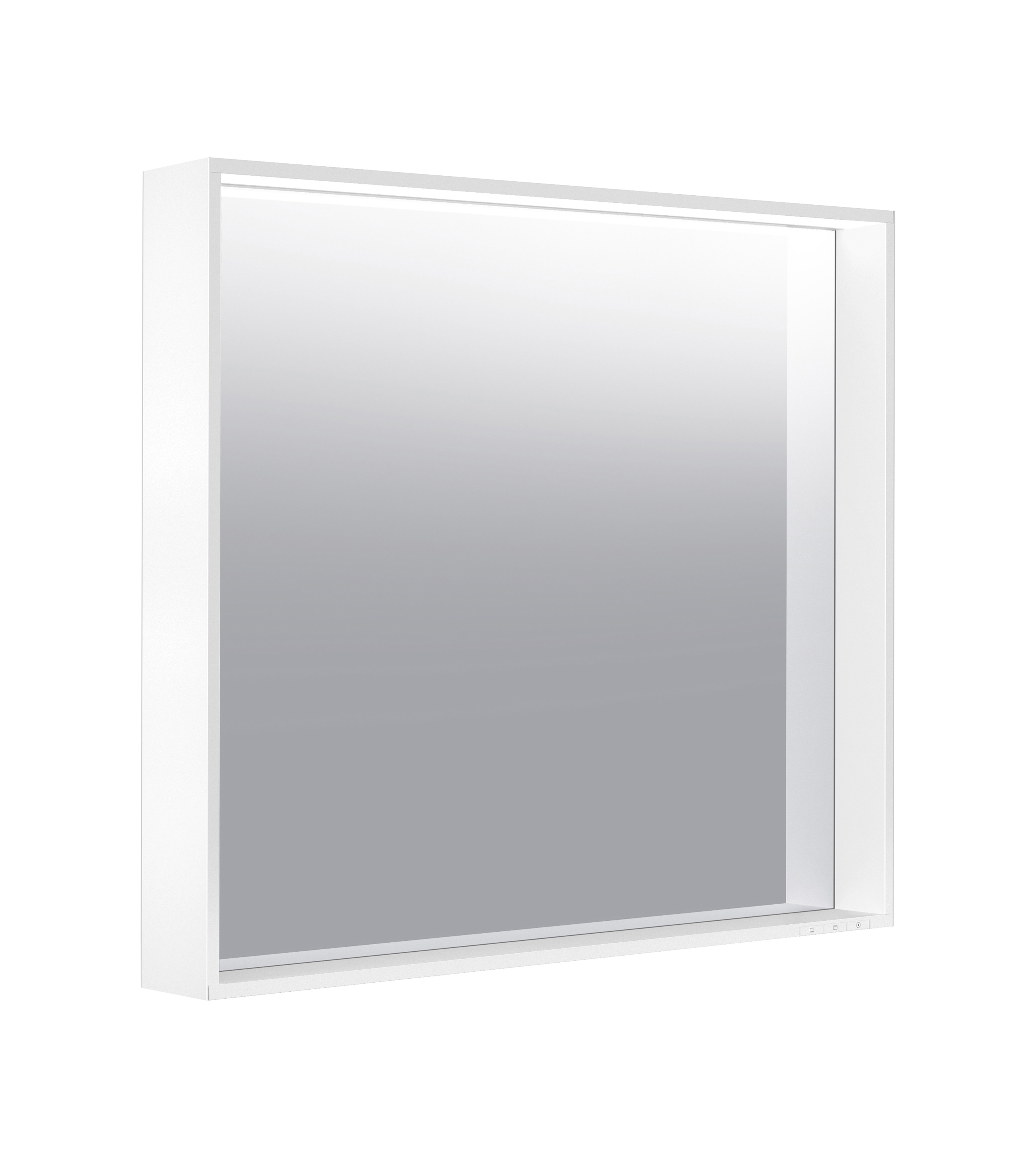 Keuco miroir X-Line 33296112500 beleuchtet , anthracite, 800x700x105mm 2