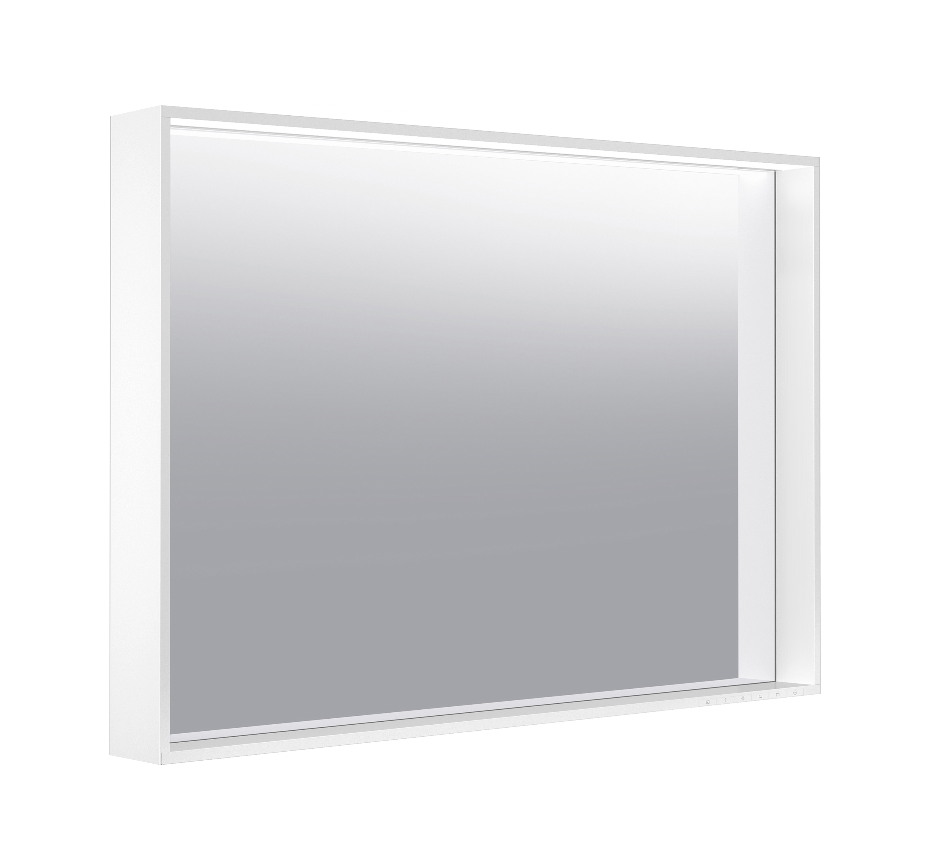 Keuco miroir X-Line 33298303003 1000x700x105mm, 65 + 42 watts, blanc, chauffage de miroir 2