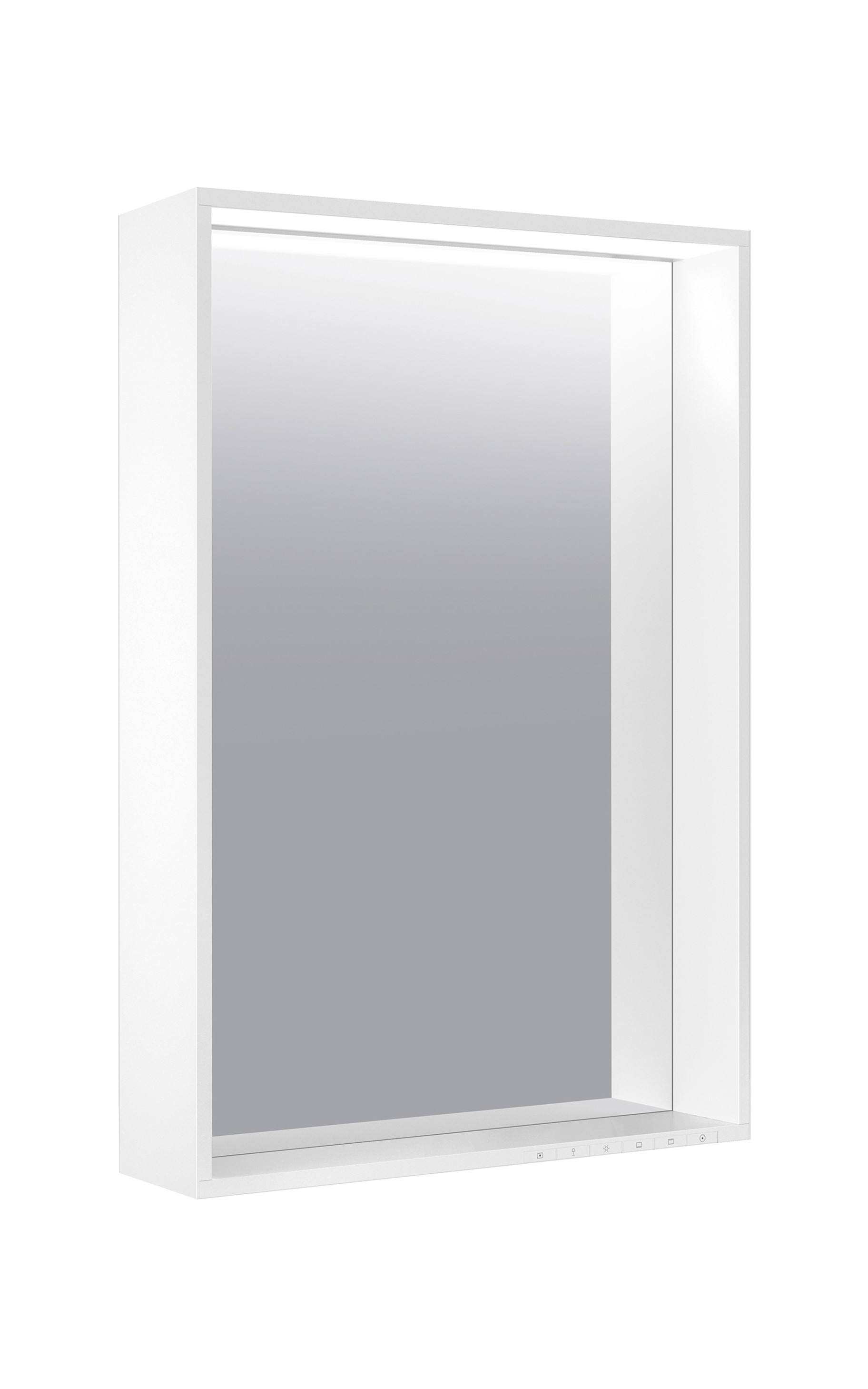 Keuco X-Line miroir lumineux 33298181500, cachemire, 500x700x105mm, éclairage LED et chauffage de miroir 2