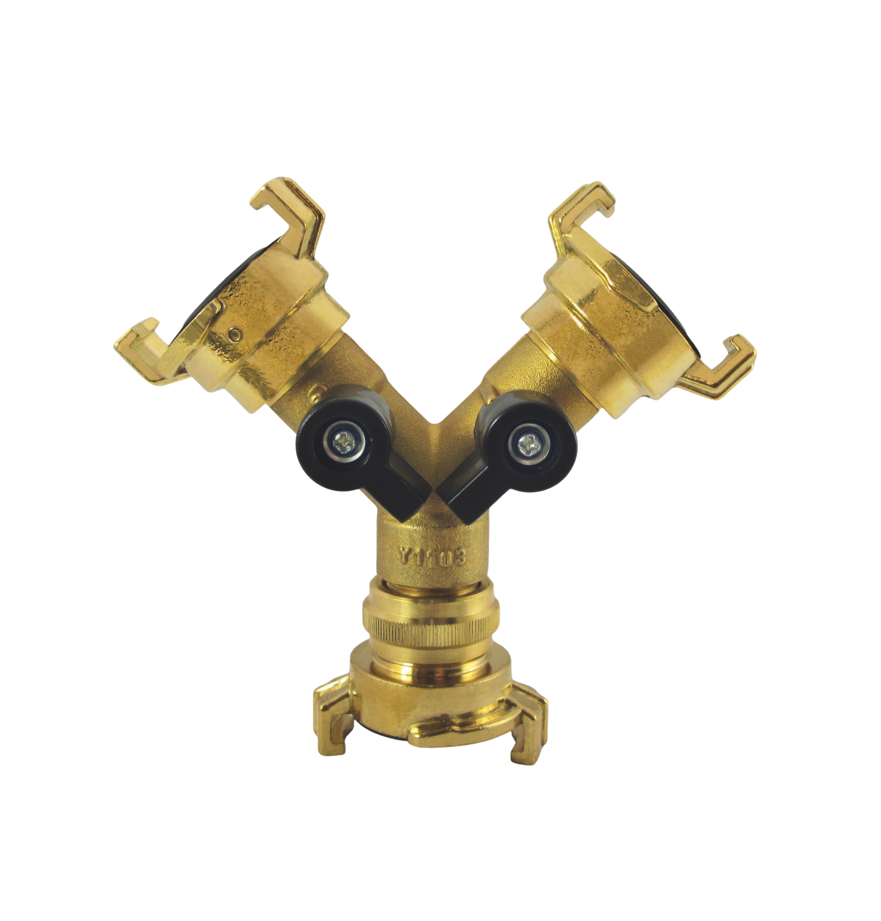 AquaCraft 1001000147 Distributeur d'eau 2 voies Laiton 2
