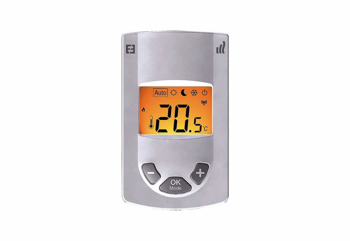 Purmo TempCo FAWBR2RSDVNC050 Digital Room Temperature Controller White 2