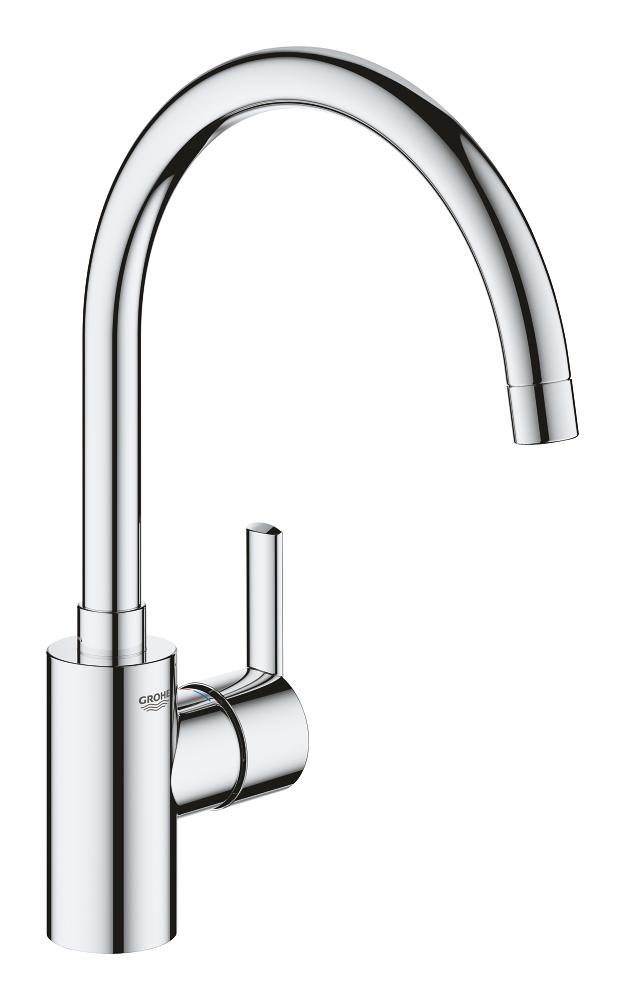Grohe Feel robinet de cuisine 32670002 chromé , bec haut 2