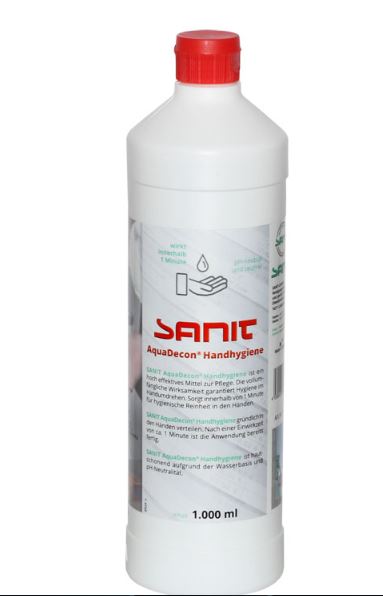 Sanit AquaDecon hygiène des mains 3382 flacon 1000 ml 2