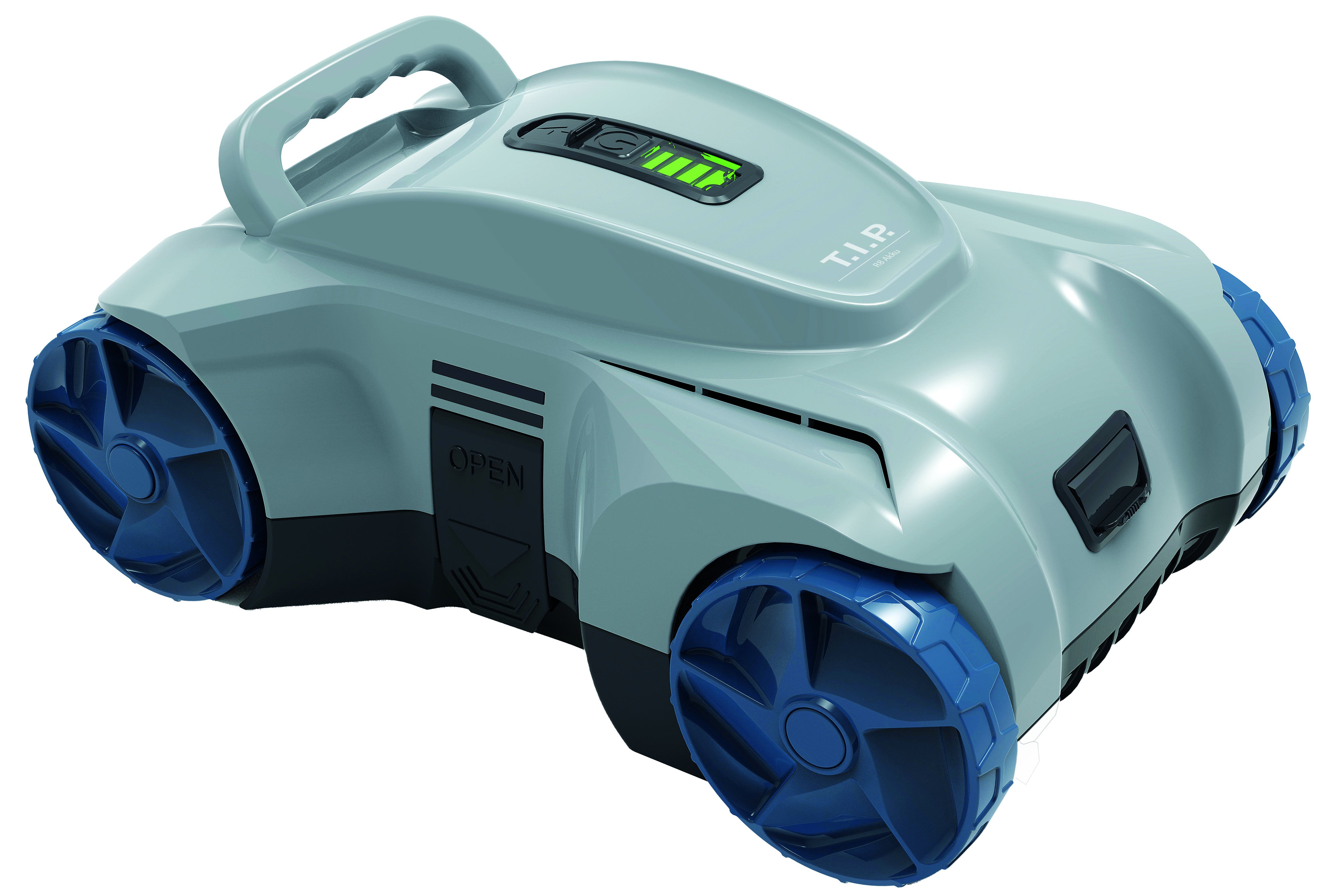 T.I.P. Robot de piscine à batterie TIP - Piscine de 80 m², 4 600 l/h, autonomie de 80 min, système de buses à jet, R8 AKKU, 30469 3