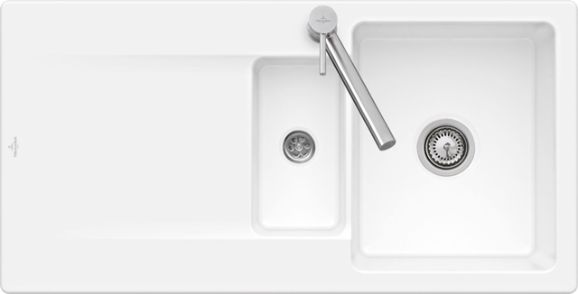 Villeroy und Boch Villeroy et Boch 33370FRW 980x220x490mm rectangle Pierre Blanc C+ 2