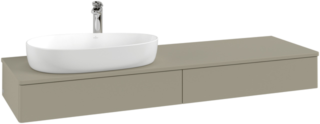 Villeroy und Boch Meuble sous-vasque Villeroy & Boch Antao 1600x190x500mm K15050MT FK/AP: MT/0 2