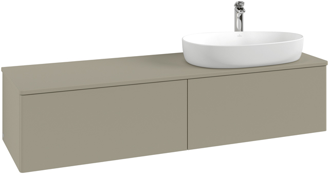 Villeroy und Boch Meuble sous-vasque Villeroy & Boch Antao 1600x360x500mm L38150MT avec éclairage avec structure FK/AP: MT/0 2