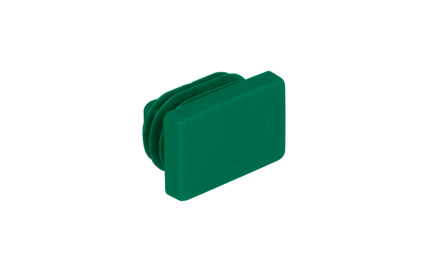 Walraven Bouchon d'extrémité de rail RapidRail 6566000 27x18mm, pour WM0-15, vert, polyéthylène 2