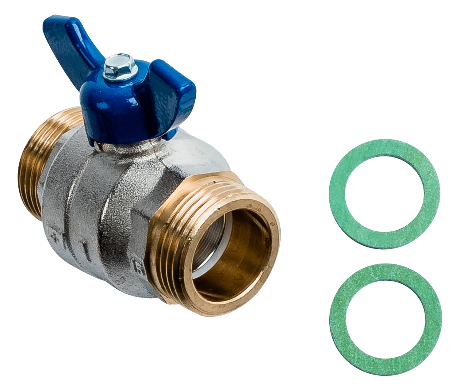 Wolf 2074726 Kugelhahn Blau 2