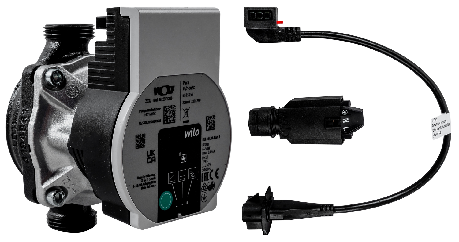 Wolf Para 15-130/7-50 2075308 SC-12 Heizungsumwälzpumpe 2